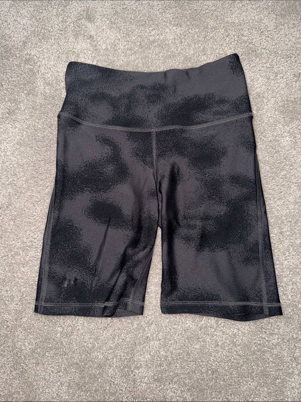 Under Armour High-Rise Black Bike Shorts